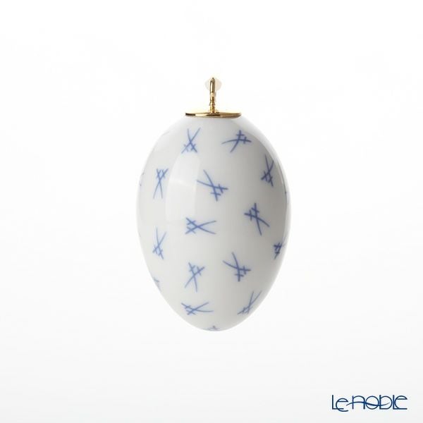 マイセン（Meissen） 散らし剣マーク 77a005／55M03 イースターエッグ 4.5cm