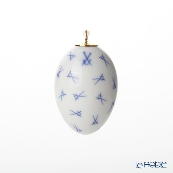 マイセン（Meissen） 散らし剣マーク 77a005／55M03 イースターエッグ 4.5cm