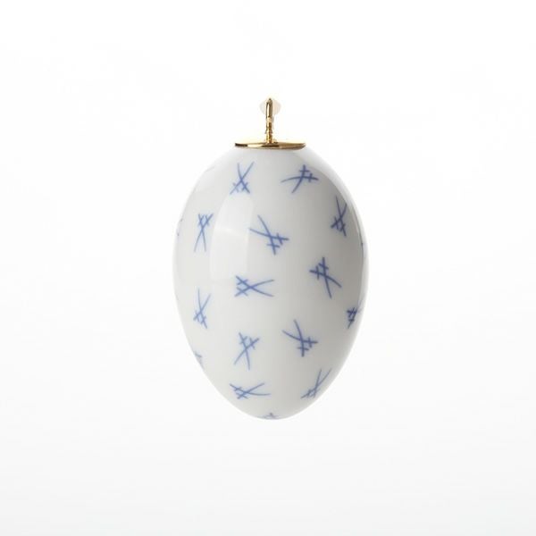 マイセン（Meissen） 散らし剣マーク 77a005／55M03 イースターエッグ 4.5cm