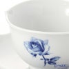 マイセン（Meissen） 青いバラ Aquatinta-Rose 750501／28633 ティーカップ＆ソーサー 170ml