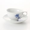 マイセン（Meissen） 青いバラ Aquatinta-Rose 750501／28633 ティーカップ＆ソーサー 170ml