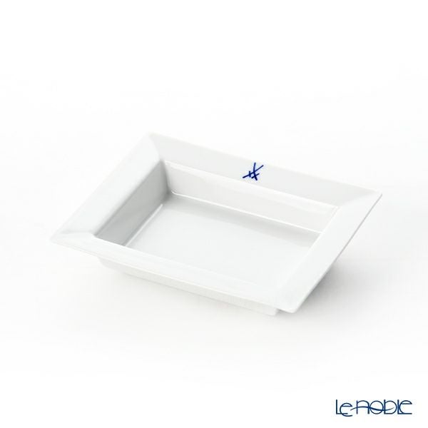 マイセン（Meissen） 剣マーク コレクション 825001／53268 スクエアディッシュ 12×10cm