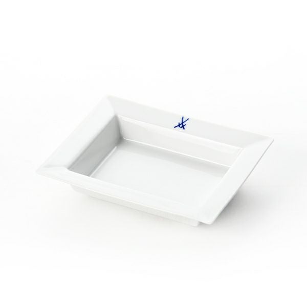 マイセン（Meissen） 剣マーク コレクション 825001／53268 スクエアディッシュ 12×10cm