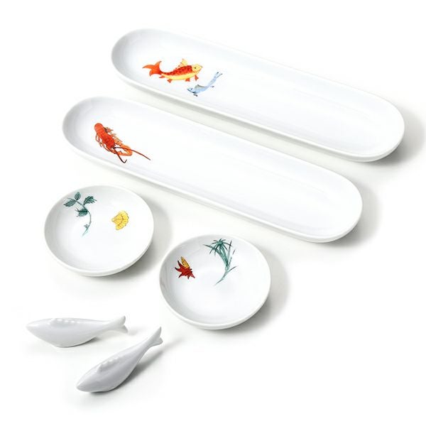 マイセン（Meissen） マイセンアレンジメント 691401／a0004 スシ・ド・ルクス（2人用 寿司セット）