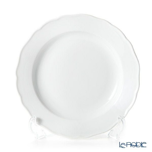 マイセン（Meissen） マイセンホワイト 000001／00472 プレート 20cm（ノイアー・アウスシュニット）