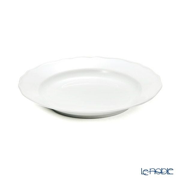 マイセン（Meissen） マイセンホワイト 000001／00472 プレート 20cm（ノイアー・アウスシュニット）