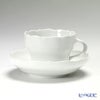マイセン（Meissen） マイセンホワイト 000001／00582 コーヒーカップ＆ソーサー 200ml（ノイアー・アウスシュニット）