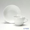マイセン（Meissen） マイセンホワイト 000001／00582 コーヒーカップ＆ソーサー 200ml（ノイアー・アウスシュニット）