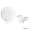 マイセン（Meissen） ホワイトピュア 000001／28633 ティーカップ＆ソーサー 170ml（波の戯れ／レリーフなし）