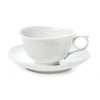 マイセン（Meissen） ホワイトピュア 000001／28633 ティーカップ＆ソーサー 170ml（波の戯れ／レリーフなし）