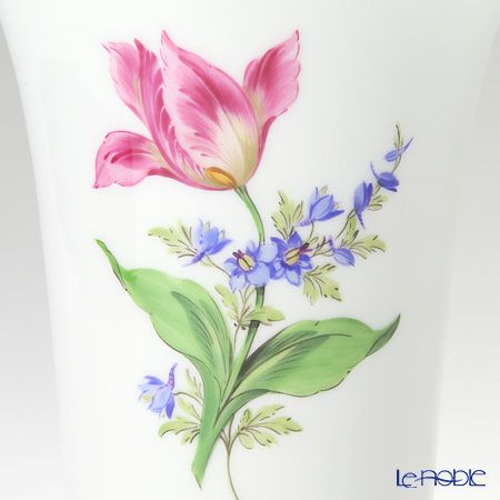 マイセン（Meissen） ビンテージフラワー3 04c006／50034 ベース（花瓶） 14cm チューリップ