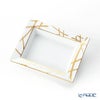 マイセン（Meissen） 剣マーク スタイル（ゴールド） 77A042-53268 スクエアディッシュ 12×10cm