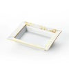 マイセン（Meissen） 剣マーク スタイル（ゴールド） 77A042-53268 スクエアディッシュ 12×10cm