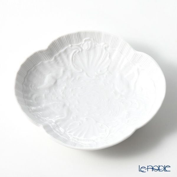 マイセン（Meissen） スワンサービス ホワイト 000001／05283 オーバルディッシュ 13cm