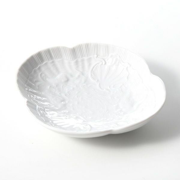マイセン（Meissen） スワンサービス ホワイト 000001／05283 オーバルディッシュ 13cm