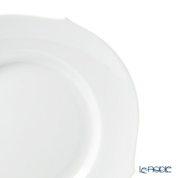 マイセン（Meissen） ホワイトピュア 000001／28472 プレート 22.5cm（波の戯れ／レリーフなし）