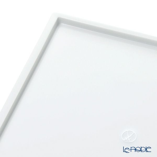 マイセン（Meissen） コスモポリタン ホワイト プラター 25×25cm 000001／37277