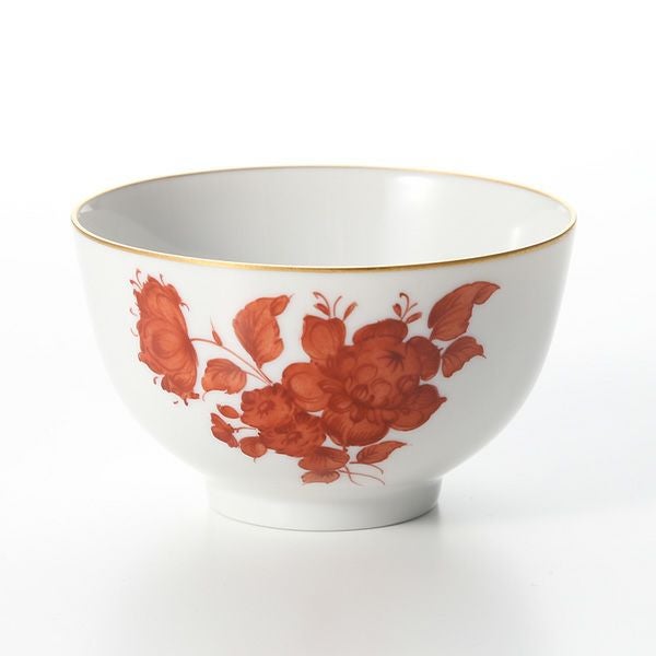 アウガルテン（AUGARTEN） マリアテレジアオレンジ（5098D） ストローフラワー ティーボウル（114）