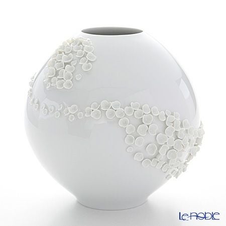 マイセン（Meissen） スノーボール 000001／82325 ベース（花瓶）