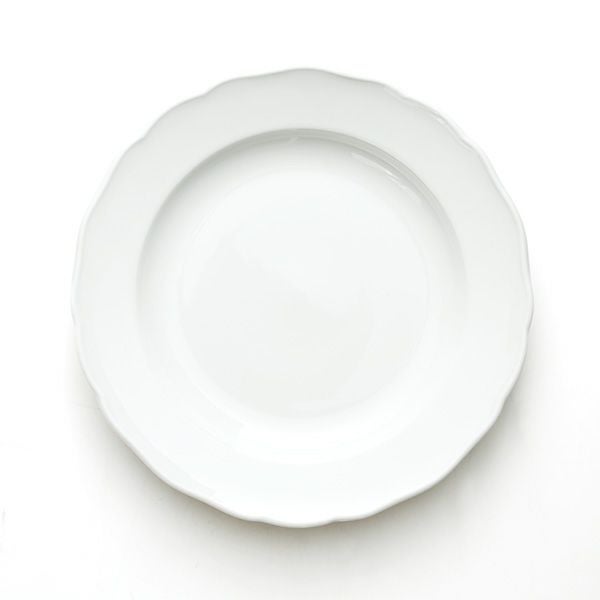 マイセン（Meissen） マイセンホワイト 000001／00473 プレート 22cm（ノイアー・アウスシュニット）