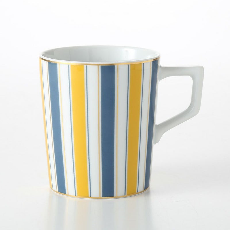 マイセン（Meissen） ストライプ 79A218-41575 マグ 9cm／250ml（リッチ）