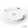 マイセン（Meissen） ノーブルブルー 802790-41473 デザートプレート（ダブルリーフ）