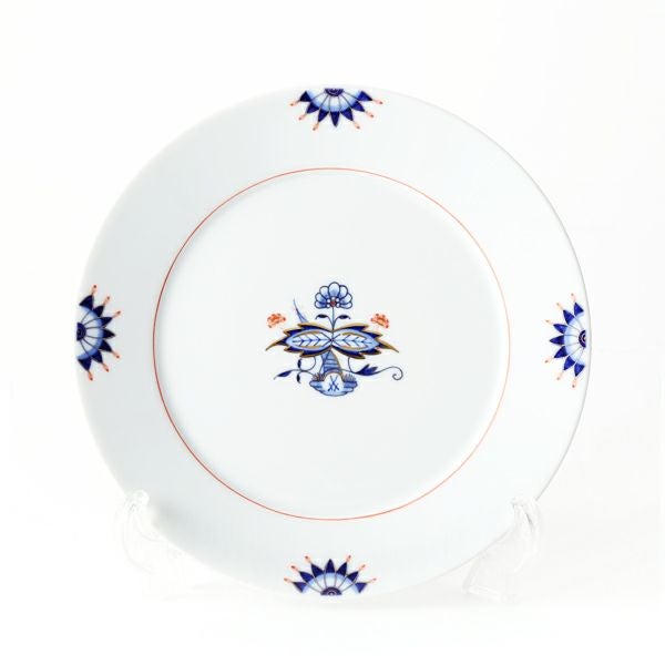 マイセン（Meissen） ノーブルブルー 802790-41473 デザートプレート（ダブルリーフ）