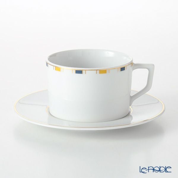 マイセン（Meissen） ストライプ 79A213-41582 コーヒーカップ＆ソーサー 180ml／14.5cm