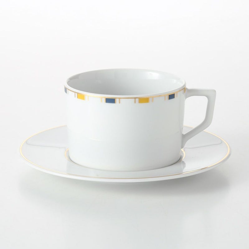 マイセン（Meissen） ストライプ 79A213-41582 コーヒーカップ＆ソーサー 180ml／14.5cm