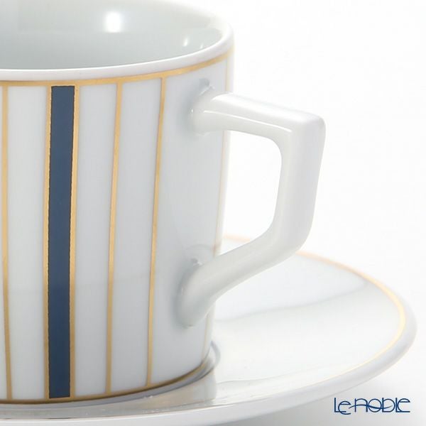 マイセン（Meissen） ストライプ 79A219-41579 エスプレッソカップ＆ソーサー 100ml （ライト）
