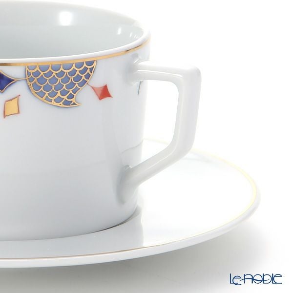 マイセン（Meissen） ノーブルブルー 802190-41582（572／98A077-41562） コーヒーカップ＆ソーサー 180ml （オニオンエッジ）