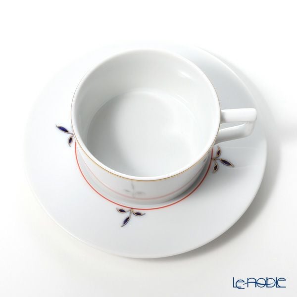 マイセン（Meissen） ノーブルブルー 802490-41633（98A077-41623／562） ティーカップ＆ソーサー 150ml （ブロッサムツィッグ）