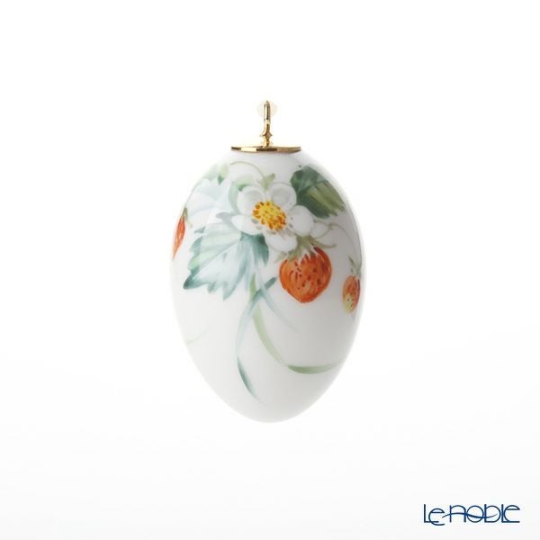 マイセン（Meissen） 森の声 61C007／55M03 イースターエッグ 4.5cm （Motiv No.7 イチゴ）