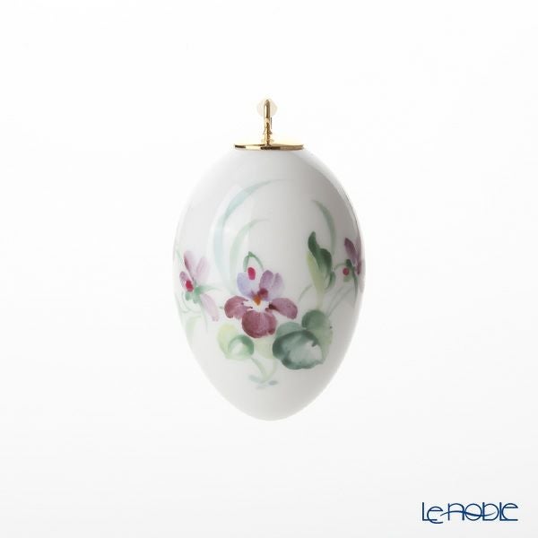 マイセン（Meissen） 森の声 61C008／55M03 イースターエッグ 4.5cm （Motiv No.8 スミレ）