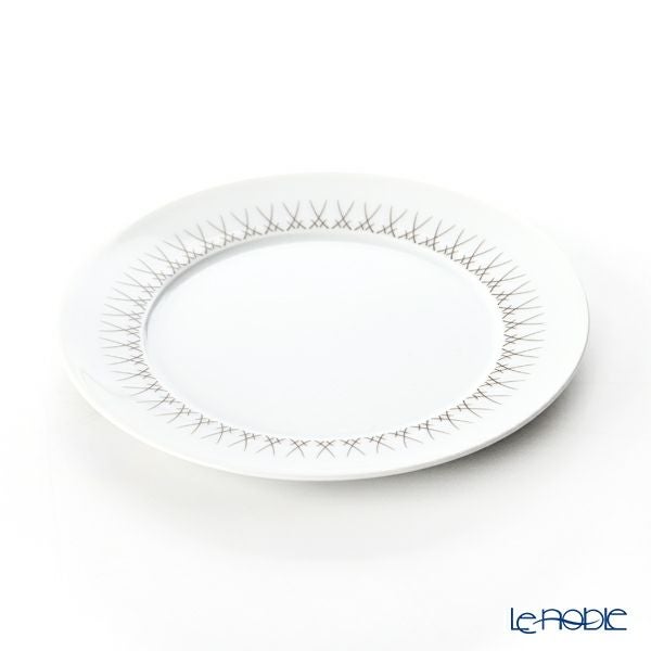 マイセン（Meissen） スウォード エレガントグレイ 79A227-41501 ブレッド＆バタープレート 17cm