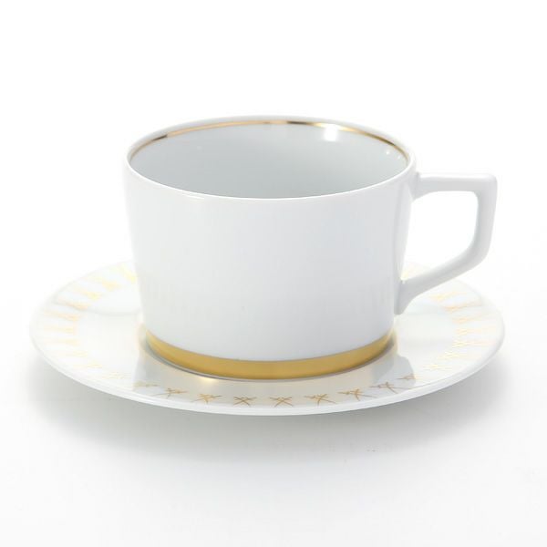 マイセン（Meissen） スウォード ラグジュアリーゴールド 99A371-41633 ティーカップ＆ソーサー 150ml／14.5cm