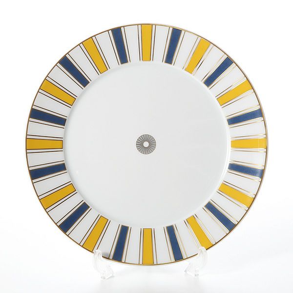 マイセン（Meissen） ストライプ 79A215-41473 スターター＆デザートプレート 22cm （リッチ）
