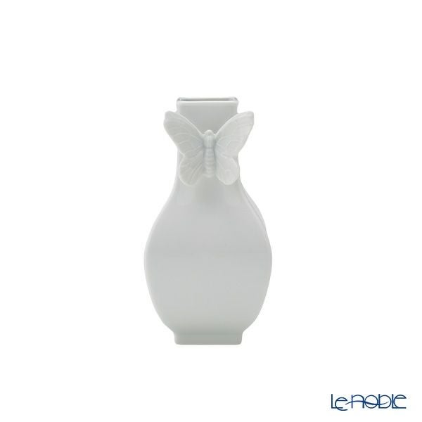 マイセン（Meissen）バタフライ ベース （花瓶）S スクエア 13cm 000001／50908