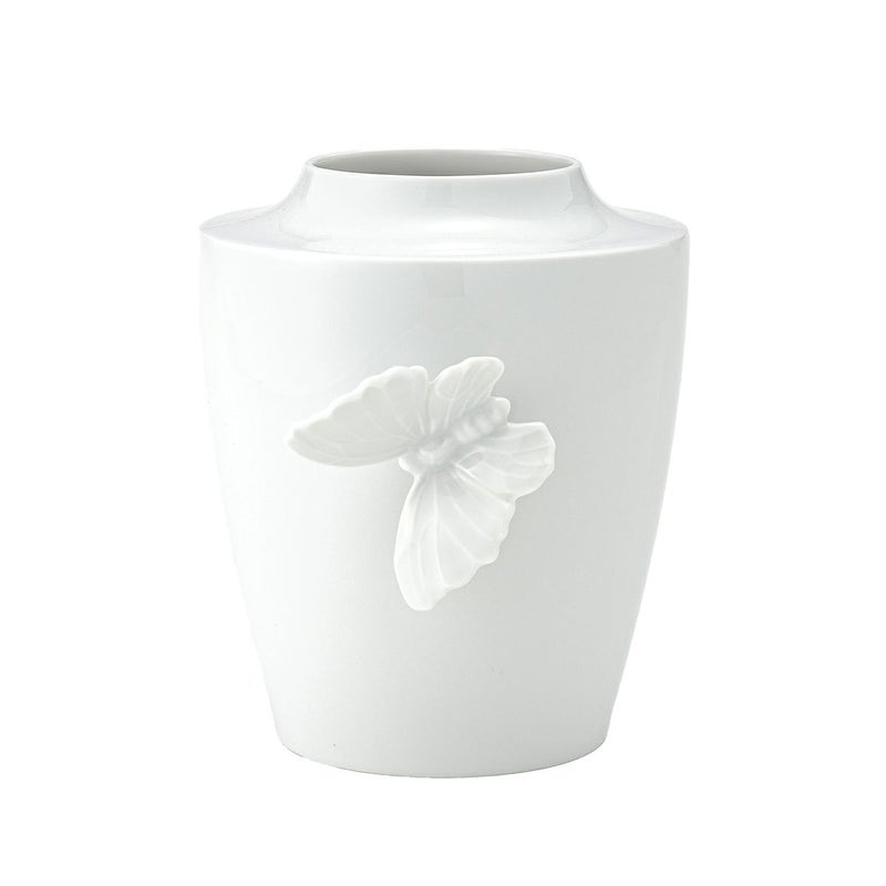 マイセン（Meissen）バタフライ ベース （花瓶）S ラウンド 13cm 000001／50910