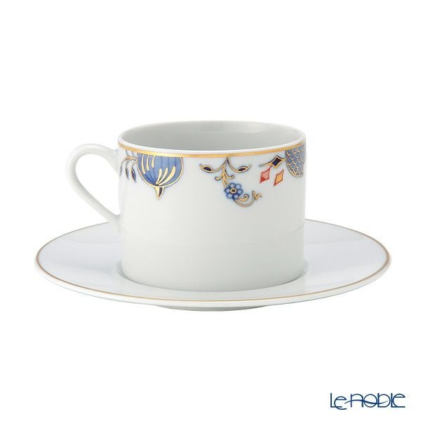 マイセン（Meissen） ノーブルブルー 802190-36572（／98A077-41562） コーヒーカップ＆ソーサー 150ml （オニオンエッジ）