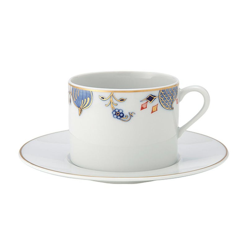 マイセン（Meissen） ノーブルブルー 802190-36572（／98A077-41562） コーヒーカップ＆ソーサー 150ml （オニオンエッジ）