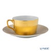 マイセン（Meissen） コスモポリタン メッシュゴールド コーヒーカップ＆ソーサー K00002／37582