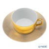 マイセン（Meissen） コスモポリタン メッシュゴールド コーヒーカップ＆ソーサー K00002／37582
