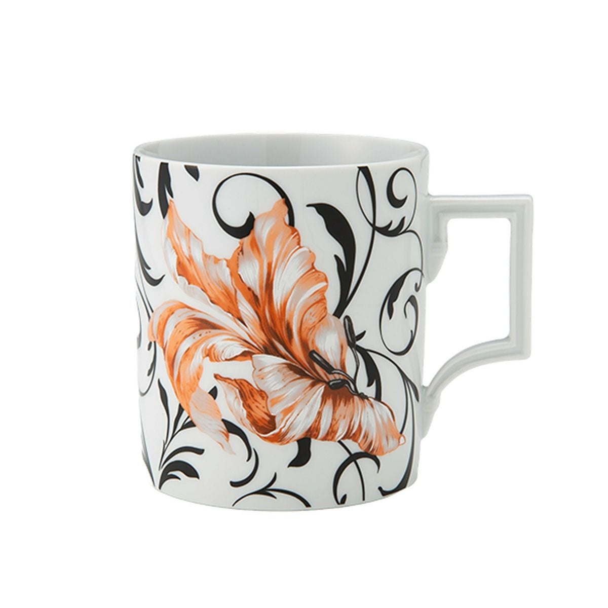 マイセン（Meissen）シークレットガーデン マグカップ 240ml 高さ9cm