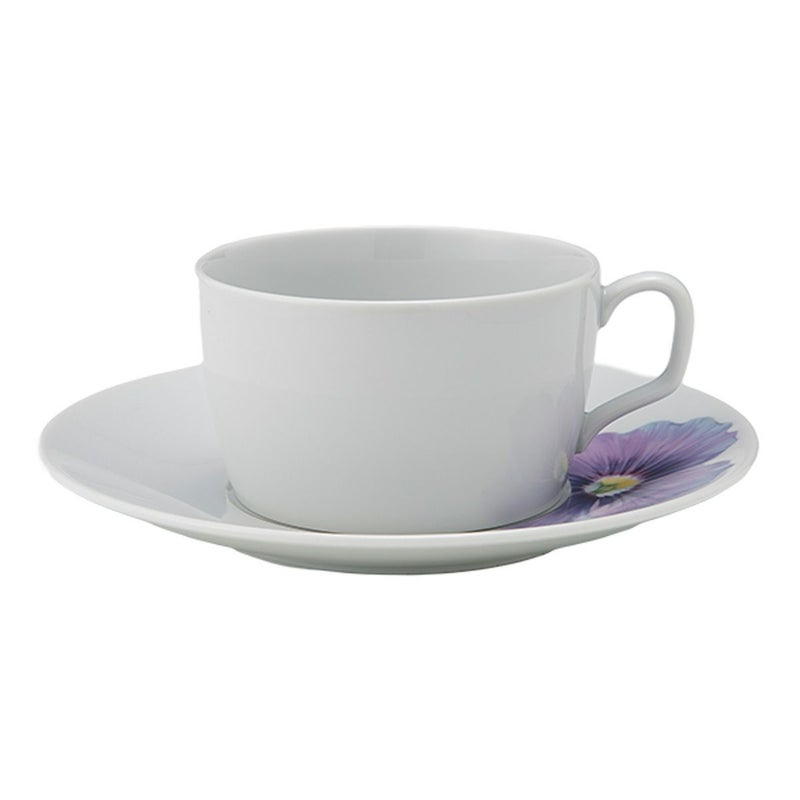 マイセン（Meissen） コスモポリタン ジャイアントブルーム コーヒーカップ＆ソーサー パンジー 61A160／37582