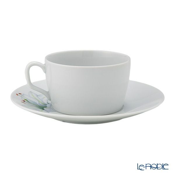 マイセン（Meissen） コスモポリタン ジャイアントブルーム コーヒーカップ＆ソーサー リリー 61A161／37582