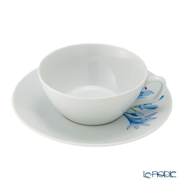 マイセン（Meissen） コスモポリタン ジャイアントブルーム ティーカップ＆ソーサーアフリカンリリー 61A165／37633