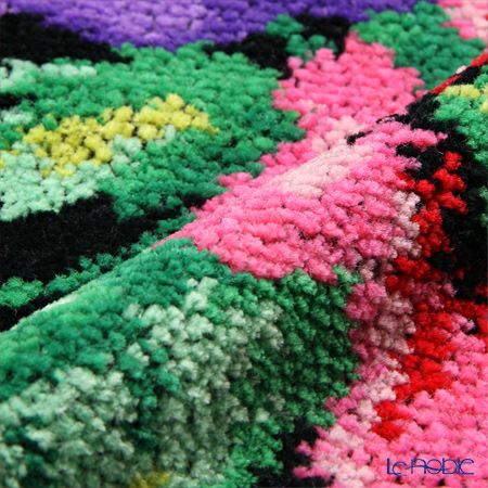 フェイラー ゲストタオル ポピー ブラック レッド 37×80cm