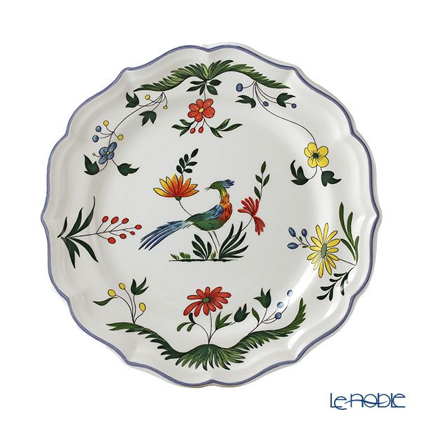 ジアン（Gien） オワゾパラディ デザートプレート 22cm