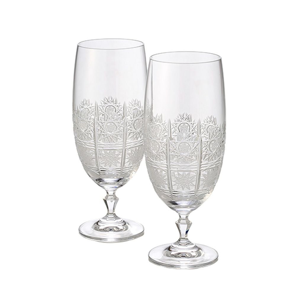 ラスカボヘミア PK500 ビールグラス 330ml ペア PK／330／2